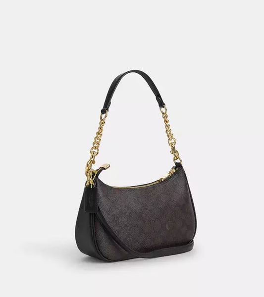 Sac épaule Teri en toile exclusive