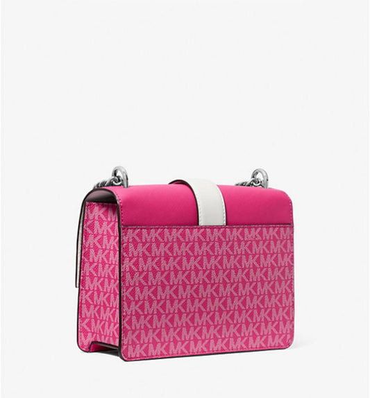 Micheal Kors -Karlie Medium Logo Satchel