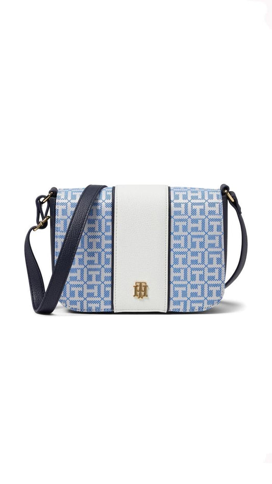 Tommy Hilfiger Satchel Monogram Crossbody