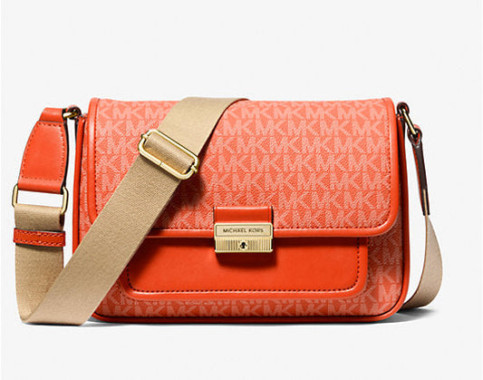 Bradshaw Medium Signature Logo Messenger Bag