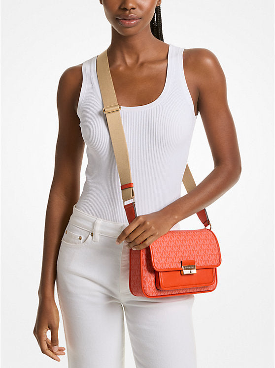 Bradshaw Medium Signature Logo Messenger Bag