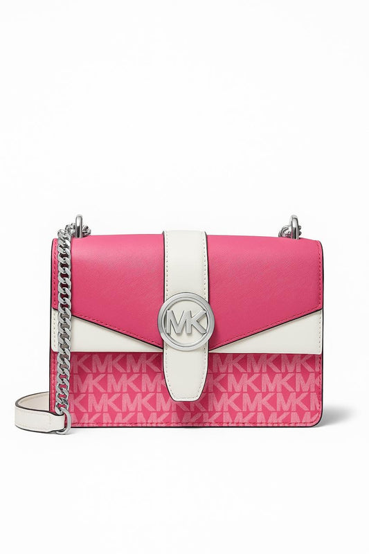 Micheal Kors -Karlie Medium Logo Satchel